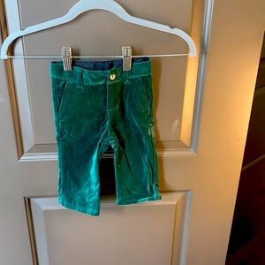 Janie and Jack velvet dress pants
